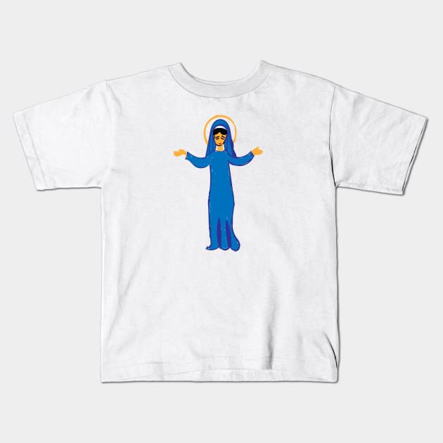 Assumption Of Mary Kids T-Shirt by FlorenceFashionstyle